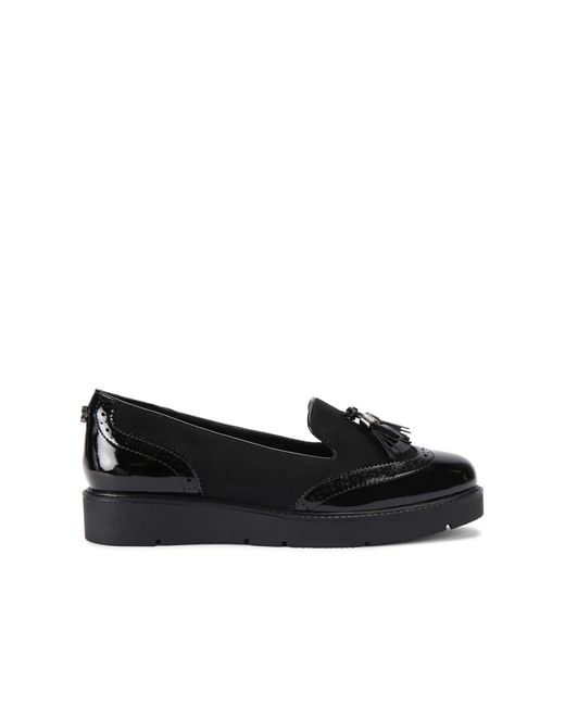 Carvela Kurt Geiger Black Sky Brogue Loafers