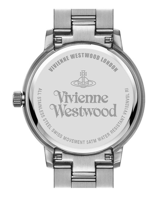 Vivienne Westwood Gray Vv152Nvsl Ladies Bloomsbury Watch