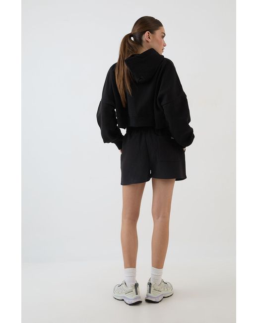 DSGN Studio Black Loose Fit Sweat Short