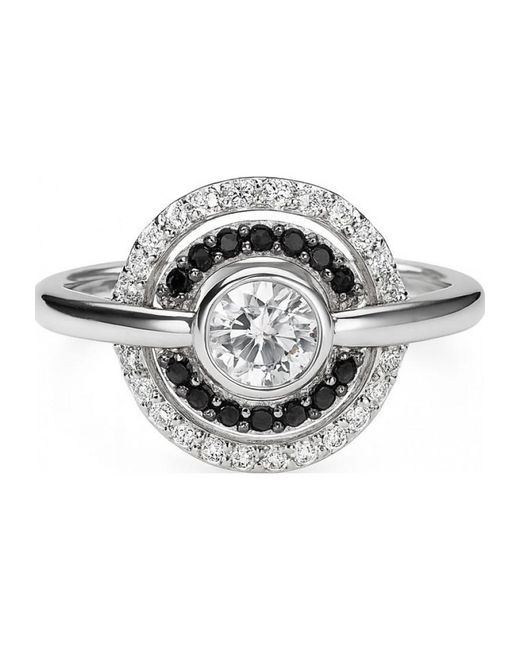Diamonfire Gray 6117821082165 Ladies Ring Sterling