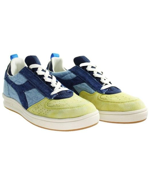 Diadora Blue B.Elite Sock Denim Lc23 Trainers for men