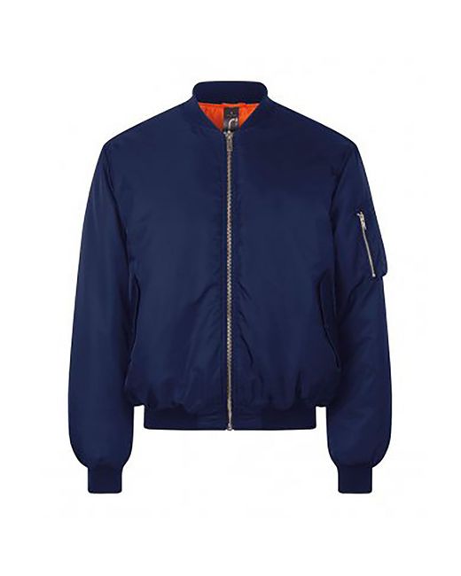 Sol's Blue Remington Authentic Bomber Jacket (French)