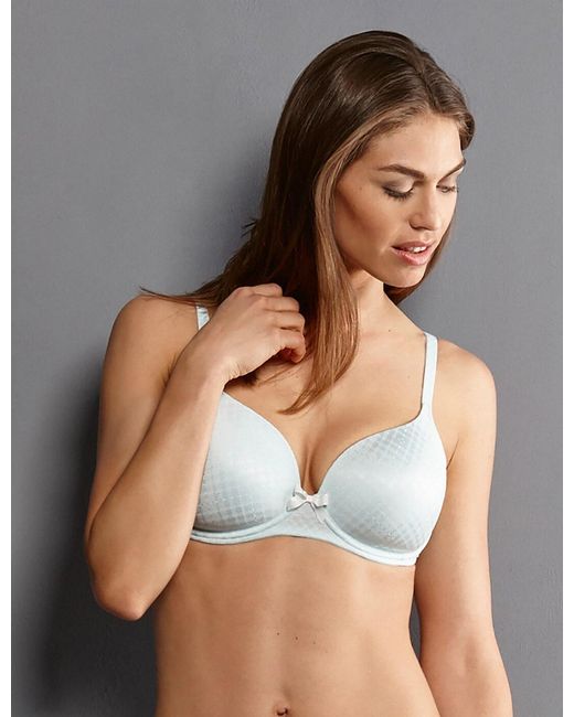 Rosa Faia Green Caroline Moulded Underwired Bra