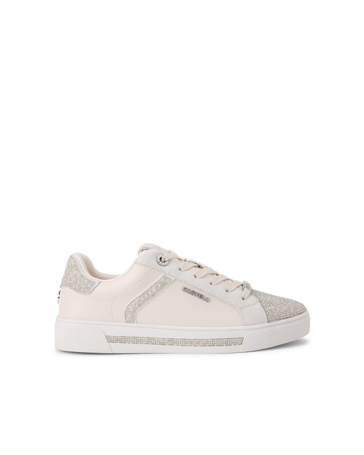 Carvela Kurt Geiger White Daze Jewel Pearl Sneakers