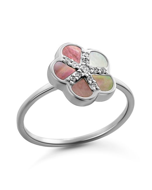 Orphelia Metallic 'Daisy' 925 Sterling Ring