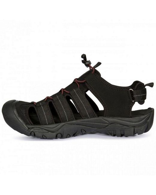 Trespass Black Torrance Sandals for men