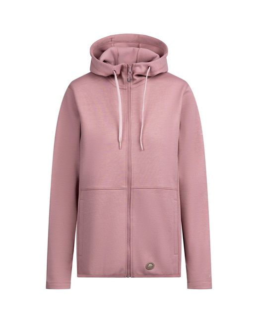 Trespass Pink Ladies Rosker Full Zip Fleece Jacket (Carnation)