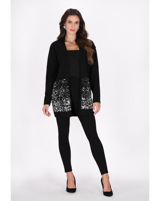 faina Vest in het Black