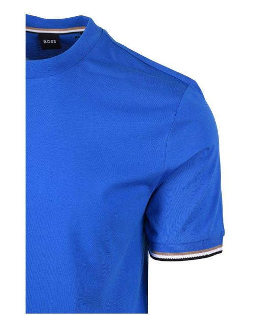 Boss Blue Hugo Boss Thompson 04 T Shirt Bright for men