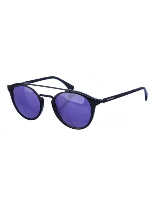 Armand Basi Blue Ab12320 Round Shape Sunglasses