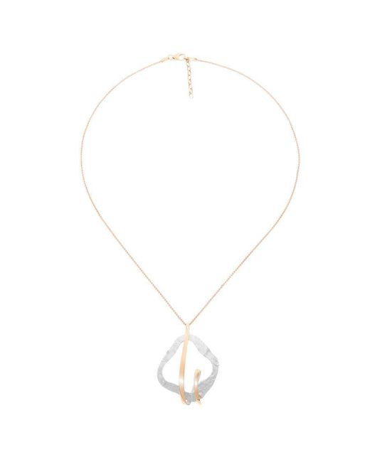 Orphelia Metallic 'Lamara' 925 Sterling Chain With Pendant
