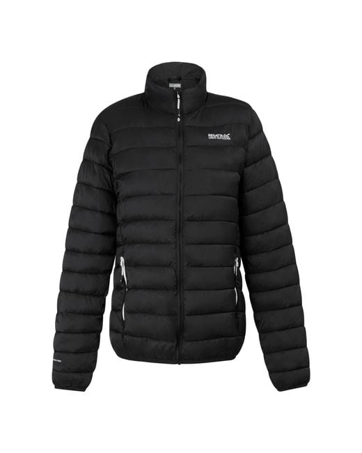 Regatta Black Ladies Hillpack Ii Insulated Padded Jacket