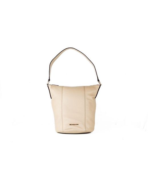 Michael michael kors brooke pebble leather bucket shop shoulder bag