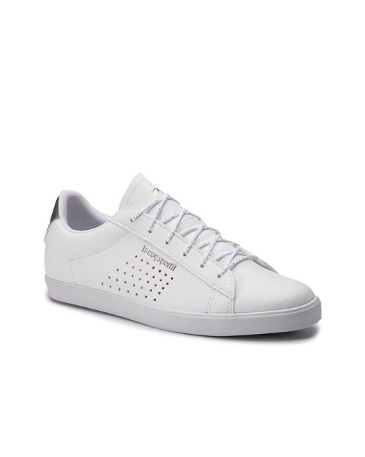 Le Coq Sportif Gray Agate Lo Trainers Leather