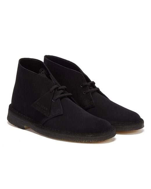 Clarks Desert Boot in het Black voor heren