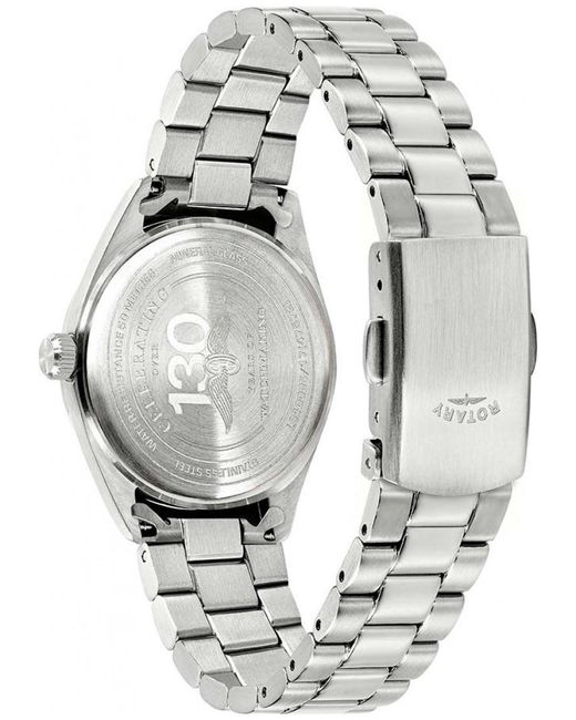 Rotary Gray Rlb10005-17 Ladies Heritage Watch