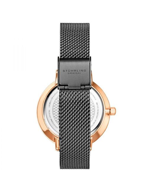 Stuhrling Gray Symphony 3946 Quartz 37Mm Classic
