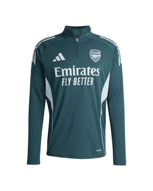 Adidas Green Arsenal Tiro 25 Competition Training Top for men