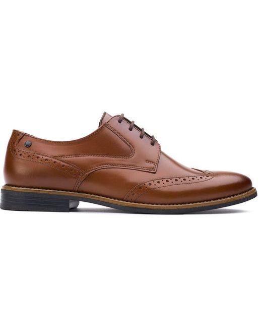 Base London Brown Risco Shoes for men