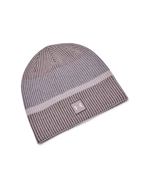 Under Armour Gray Accessories Reflective Beanie for men