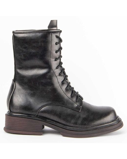 Montevita Black Ankle Boot Rammba2