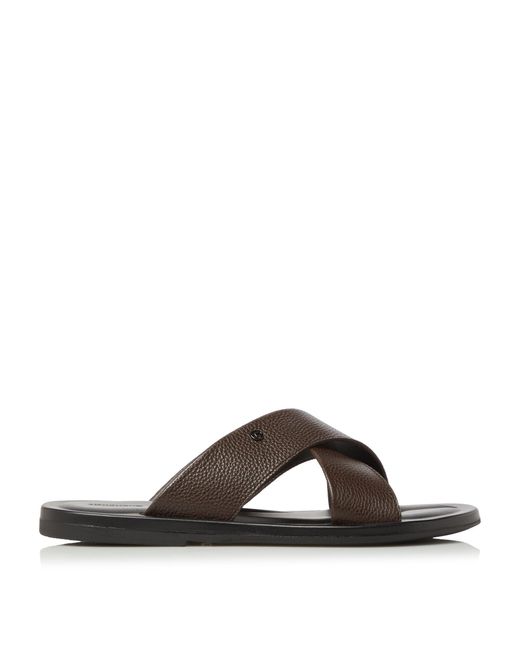 Dune Dune Frankss Leder Damen Keilabsatz in Brown für Herren