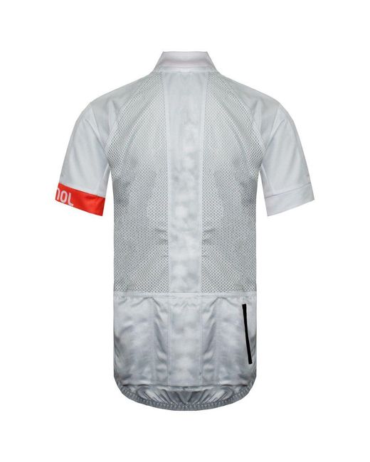 Rossignol Gray Short Sleeve Zip Up Classic T-Shirt Rlewy13 225