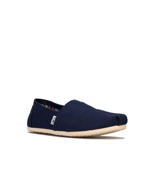 TOMS Blue Classics Canvas Pumps for men