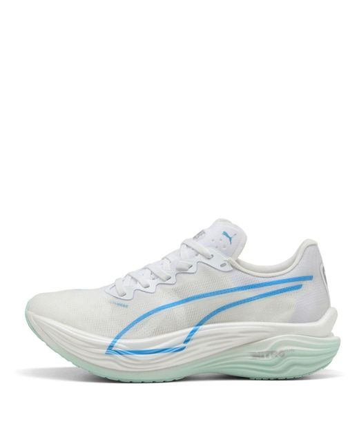 PUMA Blue Deviate Nitro Elite 3 Everyday Neutral Road Running Shoes