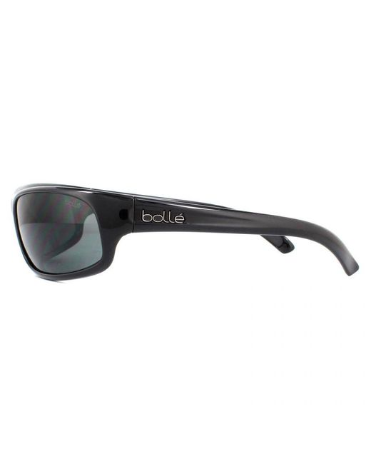 Bolle Black Sunglasses Anaconda 10339 Shiny Tns