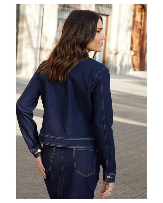 Threadbare Blue 'Rome' Classic Denim Jacket