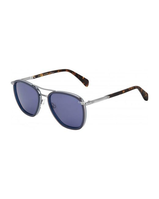 Rag & Bone Blue Rnb5039-S-Pjp Rnb5039 54 S Pjp Sunglasses for men