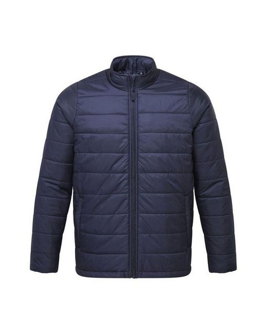 PREMIER Blue Recyclight Padded Jacket () for men