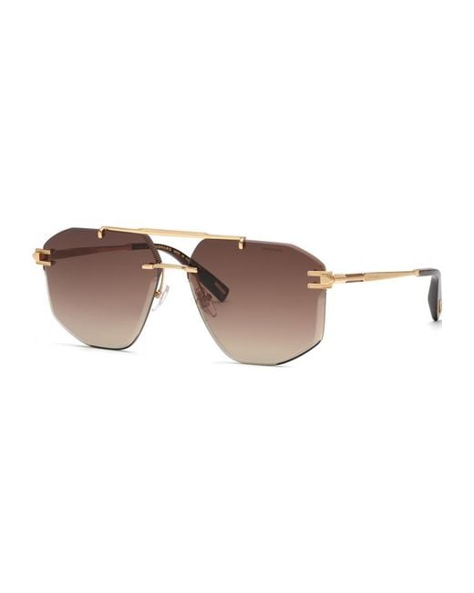 Chopard Brown Schl23 64 0300 Sunglasses for men