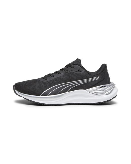 PUMA Black Electrify Nitro 3 Running Shoes