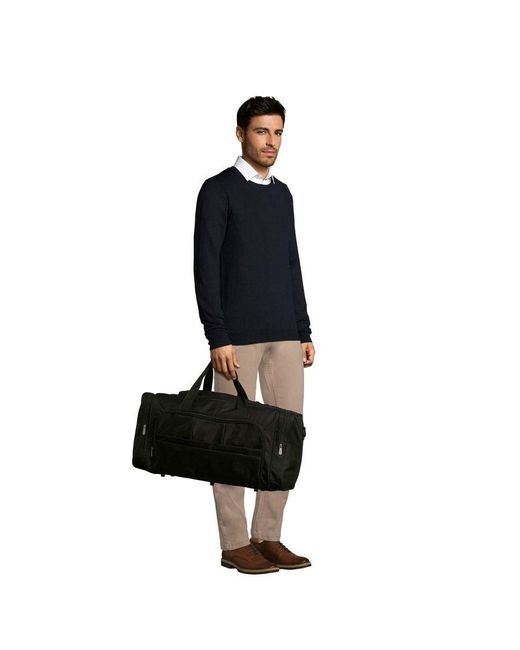 Sol's Black Weekend Holdall Travel Bag