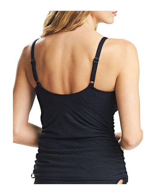 Fantasie Black Ottawa Twist Front Tankini Top