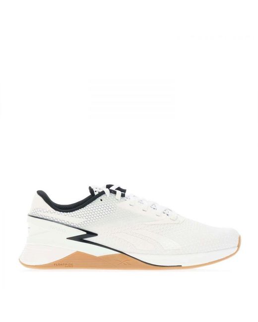 Reebok Nano X3 Sportschoenen Voor In Wit in het White voor heren