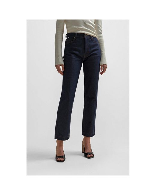 Boss Blue Ada Hr Slim-Fit Jeans