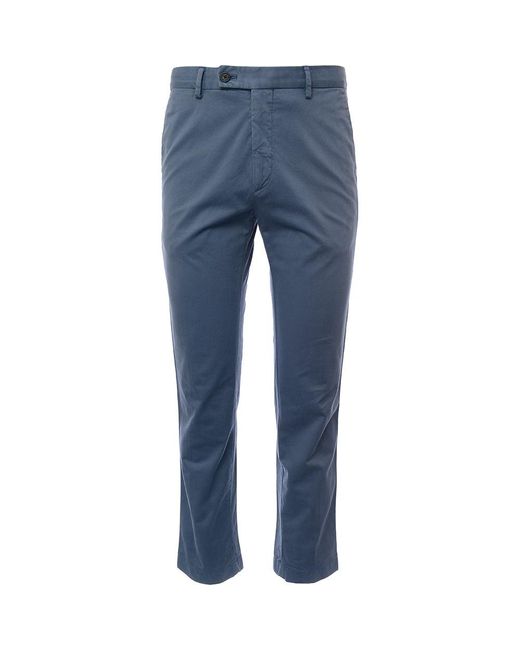 Hackett Blue Sanderson Tailored Chinos for men