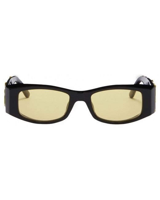 Palm Angels Brown Accessories Angel Rectangle Sunglasses for men