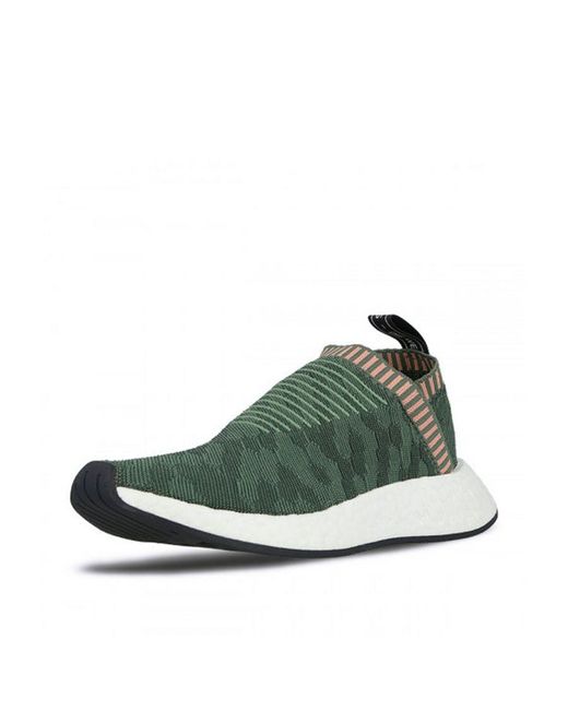 Adidas Green Nmd Cs2 Primeknit Trainers