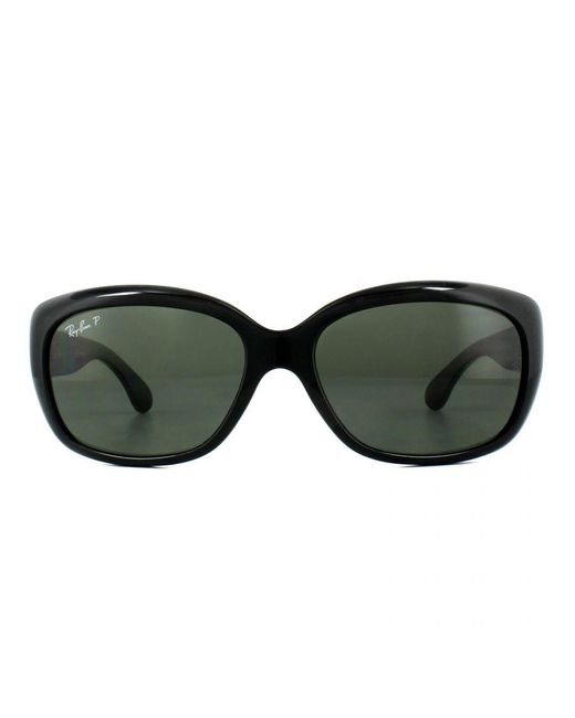 Ray-Ban Green Sunglasses Jackie Ohh 4101 601/58 Polarized