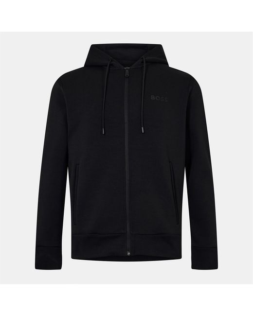 Boss Black Saggy Tape X Zip Up Hoodie for men
