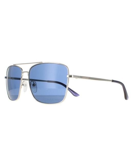 Calvin Klein Blue Square Smoke Ck19136S Metal for men