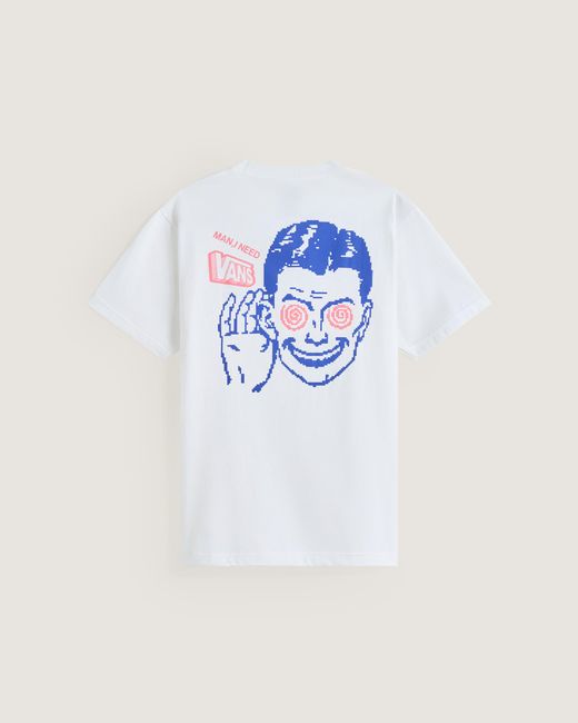 Vans Blue Need Short Sleeves Tee for men