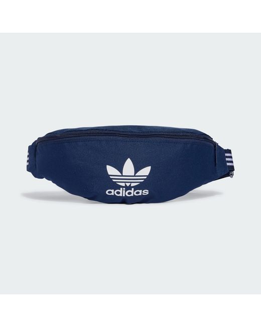 Adidas Originals Blue Adicolor Waist Bag