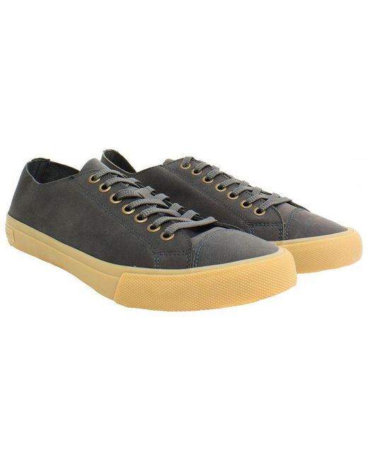 Seavees Black Army Issue Low Shoes for men