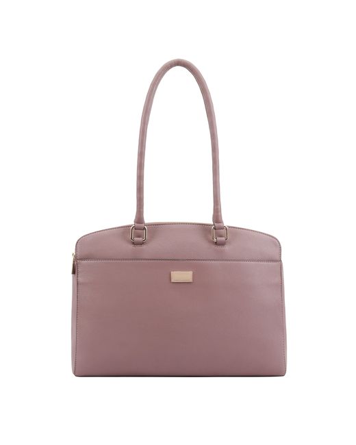 Paul Costelloe Purple Marina Leather Shoulder Bag