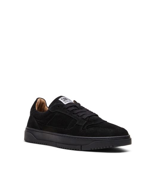 Steve Madden Black Suede Cliff S 015 Sneakers for men